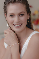 Art Style | Perlen Armband mit funkelnden Kristallelementen