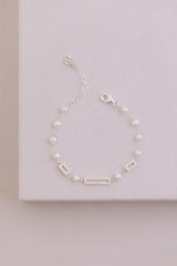 Art Style | Perlen Armband mit funkelnden Kristallelementen