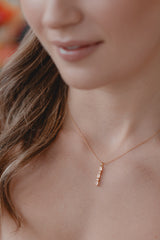 Brilliancy | Feine Kette mit Kristallanhänger