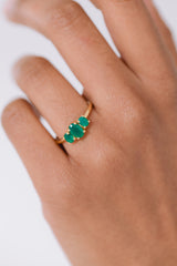 Dublin | Ring Grüner Onyx