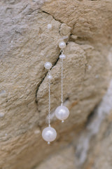 Mermaid's Treasure | Ohrhänger mit Perlenstecker