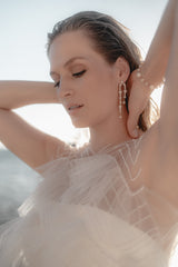 Ocean Breeze | Statement Perlenohrringe