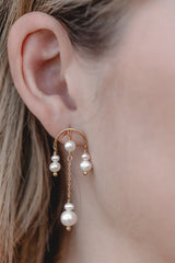 Poseidon's Dream | Ohrhänger mit sieben Perlen