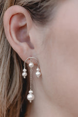 Poseidon's Dream | Ohrhänger mit sieben Perlen