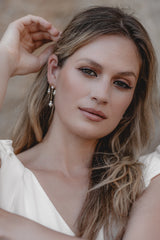 Poseidon's Dream | Ohrhänger mit sieben Perlen