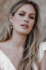 Poseidon's Dream | Ohrhänger mit sieben Perlen