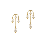 Poseidon's Dream | Ohrhänger mit sieben Perlen