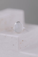 London | Statement Ring mit Mondstein