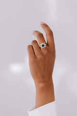 Marrakesh | Statement Ring London Blue Topas