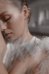 My Highlight | Lange elegante Kristallohrringe
