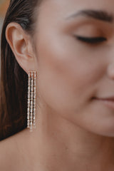 My Highlight | Lange elegante Kristallohrringe