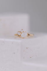 Oslo | Ring mit Mondsteinen