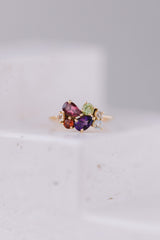 Rio | Gemstone ring multicolored