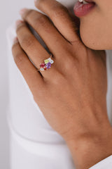 Rio | Gemstone ring multicolored