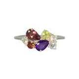 Rio | Gemstone ring multicolored