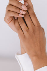 Venice | Stacking Ring Pinker Turmalin