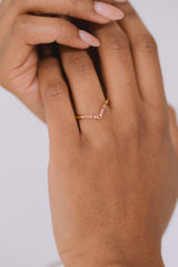 Venice | Stacking Ring Pinker Turmalin