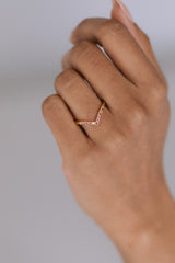 Venice | Stacking Ring Pinker Turmalin
