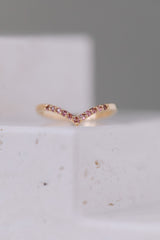 Venice | Stacking Ring Pinker Turmalin