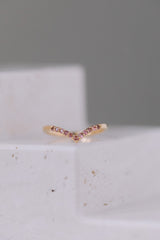 Venice | Stacking Ring Pinker Turmalin