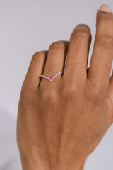 Venice | Stacking Ring Pinker Turmalin