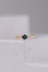 Vienna | Ring London Blue Topas & Weißer Topas