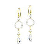 My Dream | Kristall Tropfen Brautschmuck Ohrrringe