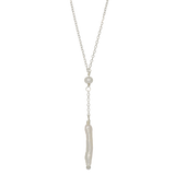 Avantgarde | Halskette mit langem Perlen Anhänger