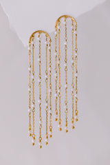 Amelie | Delicate Wedding Statement Pearl Earrings