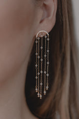 Arielle | Zarte Statement Kristallohrringe