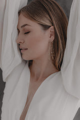 Arielle | Zarte Statement Kristallohrringe
