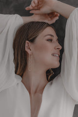 Arielle | Zarte Statement Kristallohrringe
