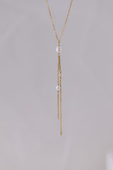 Delilah | delicate bridal necklace with pearls