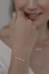 Estelle | delicate crystal bracelet