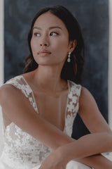 Felina | Statement Kristall-Ohrringe