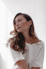 Affection | Brautschmuck Kristall Tropfen Ohrringe