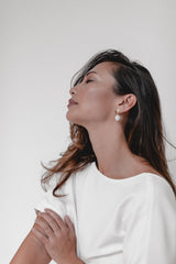 Joana | Elegante Perlenohrringe zur Hochzeit