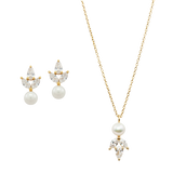 Simply Delightful | Schmuckset mit Perlen und Kristallen