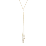 Tête-à-Tête | Elegant back necklace with pearls for bride