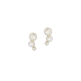 Tiny Trio | Mini-Ohrstecker mit Perlen