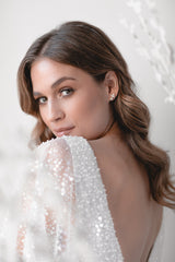 SIMPLY DELIGHTFUL | Kristall-Ohrstecker mit Perle