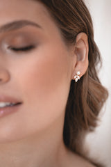 SIMPLY DELIGHTFUL | Kristall-Ohrstecker mit Perle