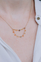 Love | Sapphire Necklace One of a kind