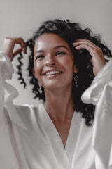 My Dream | Kristall Tropfen Brautschmuck Ohrrringe