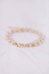 Rose Chameleon | Rosenquarz Wickelarmband und Halskette