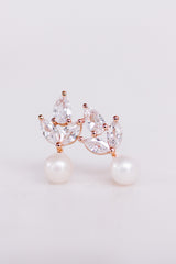 Simply Delightful | Kristall-Ohrstecker mit Perle