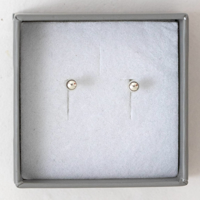 SAMPLE SALE | Ohrstecker Kugel 2mm | Silber