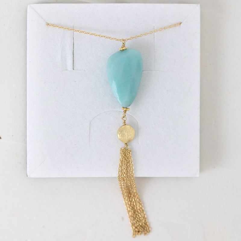 Amazonite necklace