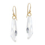 Aphrodite | Moderne Brautschmuck-Ohrringe mit Kristallanhänger