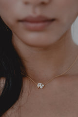 Diversity | Halskette mit verschiedenen Kristallen und Perlen